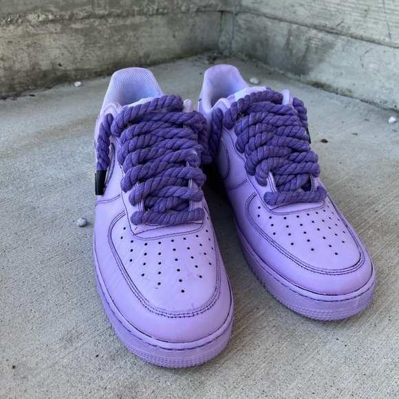 CUSTOM PURPLE AIR FORCE 1 - Picture 5 of 6